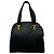 Céline CELINE Vintage Starball Semi-Shoulder Bag aus Leder mit Hardware Schwarz