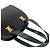 Céline CELINE Vintage Starball Semi-Shoulder Bag aus Leder mit Hardware Schwarz - Ansicht 4
