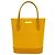 Burberry Nova Check Pattern Lederhandtasche Gelb