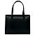 Loewe Vintage Mini Tote Bag aus Kalbsleder mit eingraviertem Logo Schwarz
