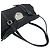Borsa Tote Prada in nylon Tessuto Pocono e pelle con logo triangolare Nero - vista 4