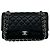 Borsa a tracolla Chanel Matelassé Double Flap Nero