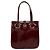 Borsa Cartier Happy Birthday con logo impresso Bordò