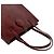 Borsa Cartier Happy Birthday con logo impresso Bordò - vista 4