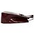 Borsa Cartier Happy Birthday con logo impresso Bordò - vista 6
