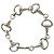 Bracciale con ciondolo Horsebit Gucci Argento