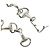 Bracciale con ciondolo Horsebit Gucci Argento - vista 4