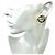 Chanel Coco Mark Motif vergoldete Stecker-Ohrringe Golden - Ansicht 2