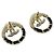 Chanel Coco Mark Motif vergoldete Stecker-Ohrringe Golden - Ansicht 6