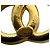 Chanel Coco Mark vergoldete Stecker-Ohrringe Golden - Ansicht 3