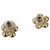 Orecchini Chanel Coco Mark con motivo floreale D'oro - vista 6