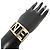 Chanel Gold Plated Logo Bangle Golden