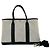 Hermès Borsa a mano/Borsa a tracolla Hermes Garden Party TPM Marrone Nero
