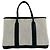 Hermès Borsa a mano/Borsa a tracolla Hermes Garden Party TPM Marrone Nero - vista 3