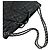 Chanel 2.55 gesteppte Leder-Schultertasche Schwarz - Ansicht 4