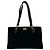 Borsa Tote a catena in pelle scamosciata Chanel Coco Mark Nero