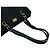 Borsa Tote a catena in pelle scamosciata Chanel Coco Mark Nero - vista 4
