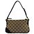 Gucci Sherry Line Handtasche mit Horsebit-Hardware Braun Rot Grün - Ansicht 3