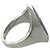 Ring Anello Hermès Verso Argento Nero - vista 5