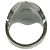 Ring Anello Hermès Verso Argento Nero - vista 6