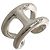 Ring Hermès Anello Band Hermes Osmo GM Argento