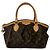 Louis Vuitton Tivoli PM Monogram Leather Handtasche Braun
