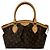 Louis Vuitton Tivoli PM Monogram Leather Handtasche Braun - Ansicht 3
