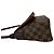 Borsa a mano Louis Vuitton Mini Looping Damier in pelle Marrone - vista 5