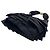 Borsa a tracolla in pelle Hobo Saint-Tropez Yves Saint Laurent Nero - vista 8