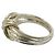 Autre Marque Anello Tiffany Vintage Signature Band Argento - vista 4