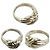 Autre Marque Anello Tiffany Signature Band in Argento 925 - vista 3