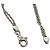 Autre Marque Bracciale Tiffany Vintage Double Rope Center Knot Argento - vista 4