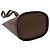 Céline Celine Vintage Circle Logo Hardware Leather Shoulder Tote Bag Brown - view 7