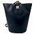 Céline Celine Vintage Circle Logo Hardware Leather Bag Navy blue - view 3
