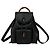Zaino in pelle Bamboo vintage GUCCI Nero