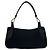 Prada Triangle Logo Hardware Tessuto Pocono Nylon Leder Semi One Shoulder Bag Tote Schwarz - Ansicht 3