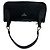 Prada Triangle Logo Hardware Tessuto Pocono Nylon Leder Semi One Shoulder Bag Tote Schwarz - Ansicht 4