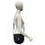 Burberry Schultertasche Pouch aus schwarzem Leder - Ansicht 2