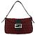 FENDI Vintage Schultertasche mit Zucchino FF-Muster