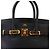 Hermès Borsa a mano Hermes Birkin 35 Black Nero - vista 8