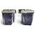 Alfred Dunhill Gemelli Dunhill 925 Amethyst Square Circle Argento - vista 3