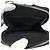 Bolsa de ombro Prada em couro Saffiano com logo triangular Preto - vista 6
