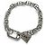 Bracciale a catena Prada 2JB521 con ciondolo triangolo Argento