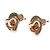 Autre Marque Orecchini a lobo Tiffany & Co. in oro rosa 18K Open Heart - vista 2