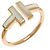 Autre Marque Anello da donna Tiffany & Co. 750PG T-Wire in madreperla