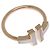 Autre Marque Anello da donna Tiffany & Co. 750PG T-Wire in madreperla - vista 3