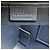 Céline Borsa a mano Celine Luggage Nano Shopper da donna Blu navy - vista 8