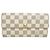 Louis Vuitton Portefeuille Sarah Portafoglio Lungo da Donna Bianco
