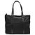Borsa Tote Prada in nylon e pelle nera Nero - vista 2