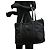 Borsa Tote Prada in nylon e pelle nera Nero - vista 9
